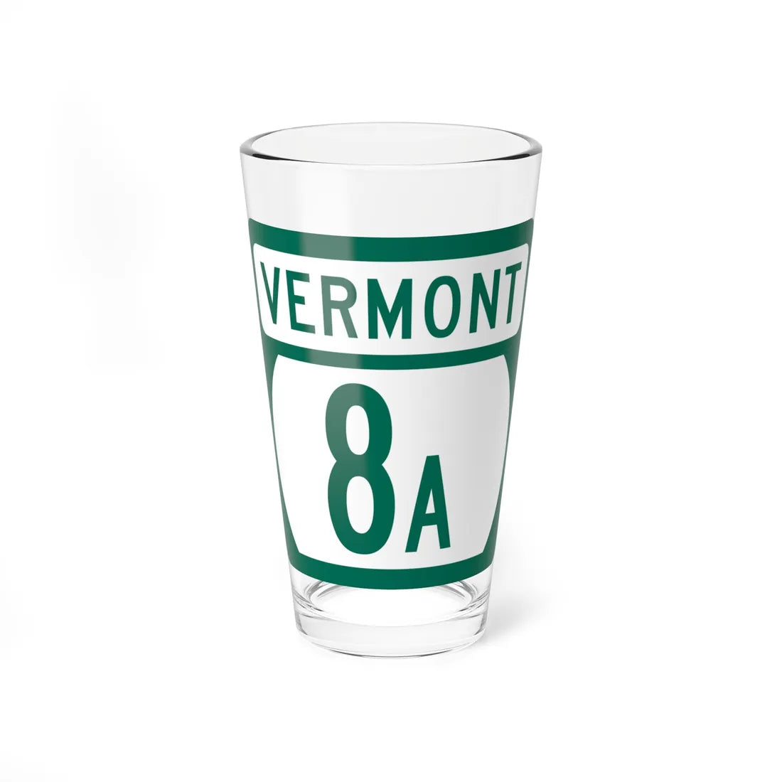 Vermont 8A (Vermont) (Road Sign) Pint Glss 16oz 16oz - Go Mug Yourself