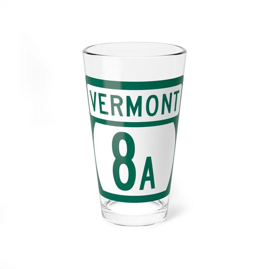 Vermont 8A (Vermont) (Road Sign) Pint Glss 16oz 16oz - Go Mug Yourself