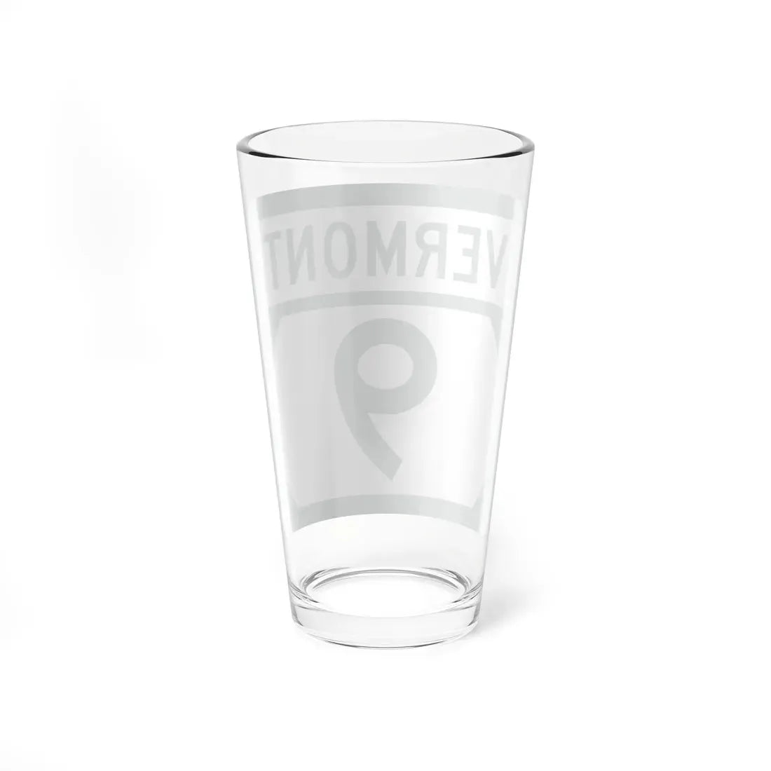 Vermont 9 (Vermont) (Road Sign) Pint Glass 16oz - Go Mug Yourself