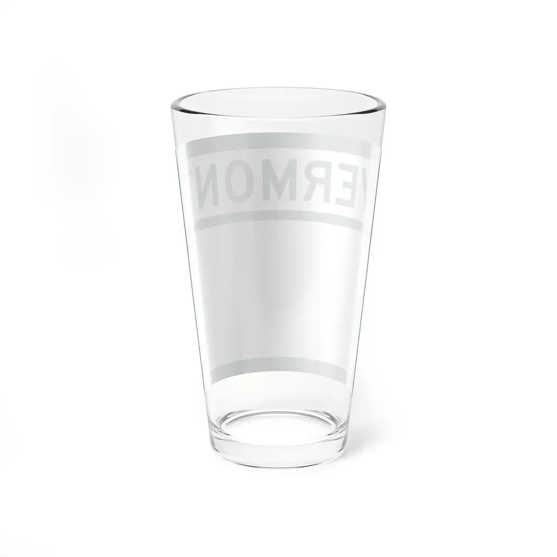 Vermont blank wide (Vermont) (Road Sign) Pint Glass 16oz - Go Mug Yourself