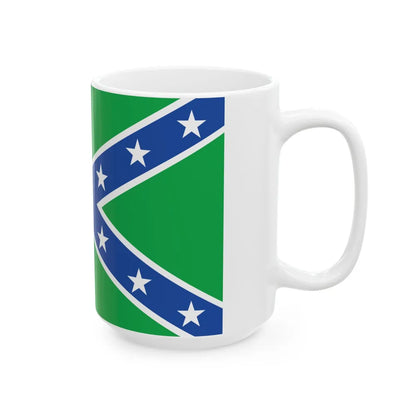 Vermont Rebel Flag (United States) White Coffee Mug - Go Mug Yourself