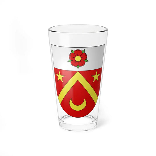 Vernay-coat of arms (Switzerland) (Coat of Arms) Pint Glass 16oz 16oz - Go Mug Yourself
