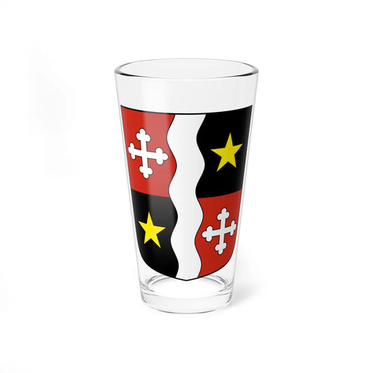 Vernayaz-blazon (Switzerland) (Coat of Arms) Pint Glass 16oz 16oz - Go Mug Yourself