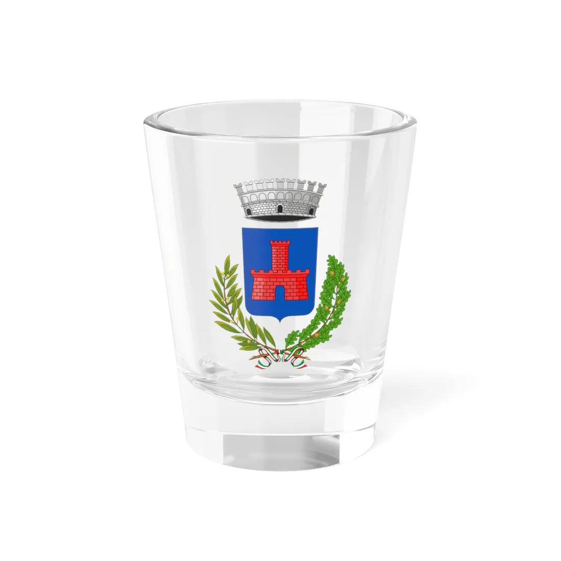 Vernio-Stemma (Italy) (Coat of Arms) Shot Glass 1.5oz 1.5oz - Go Mug Yourself