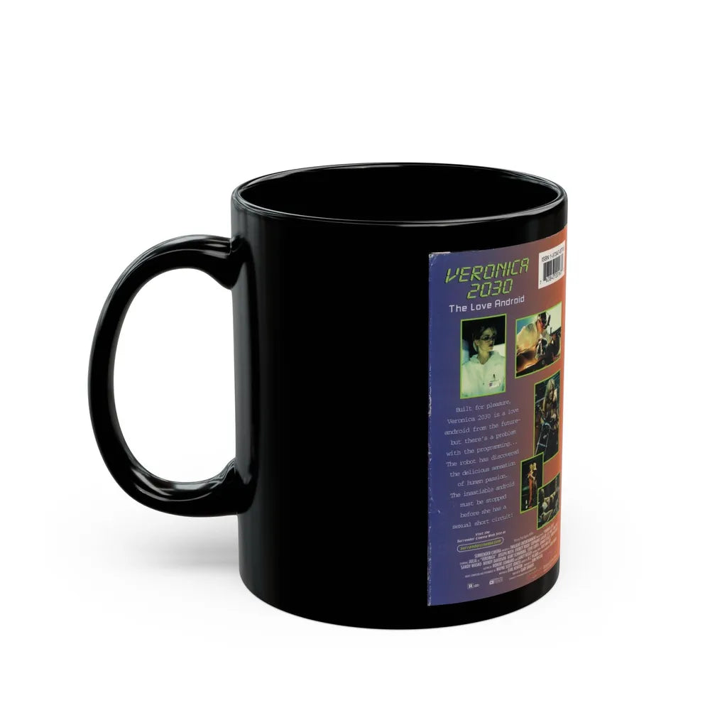 VERONICA 2030 (VHS COVER) - Black Coffee Mug-Go Mug Yourself