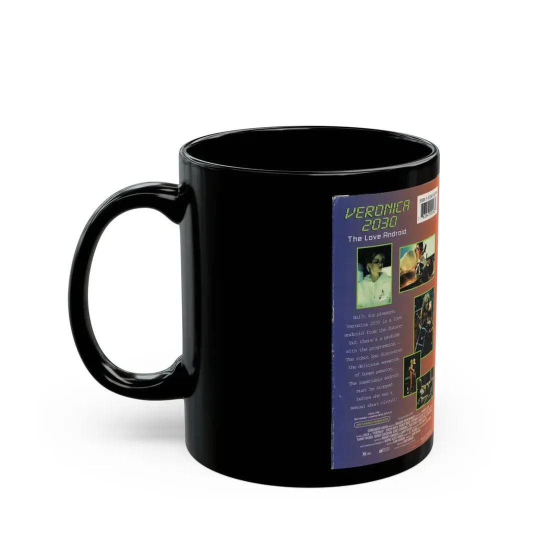 VERONICA 2030 (VHS COVER) - Black Coffee Mug - Go Mug Yourself