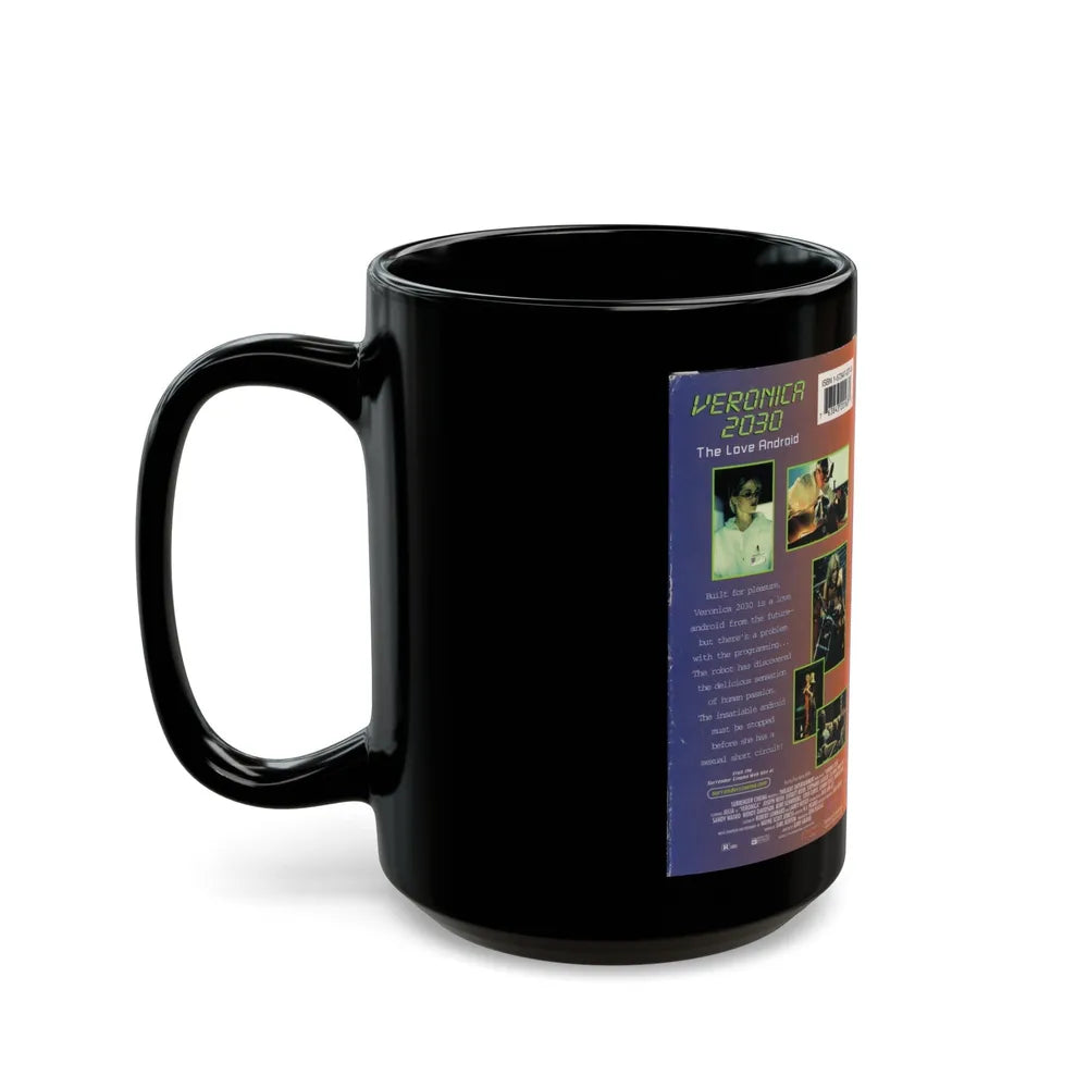 VERONICA 2030 (VHS COVER) - Black Coffee Mug-Go Mug Yourself