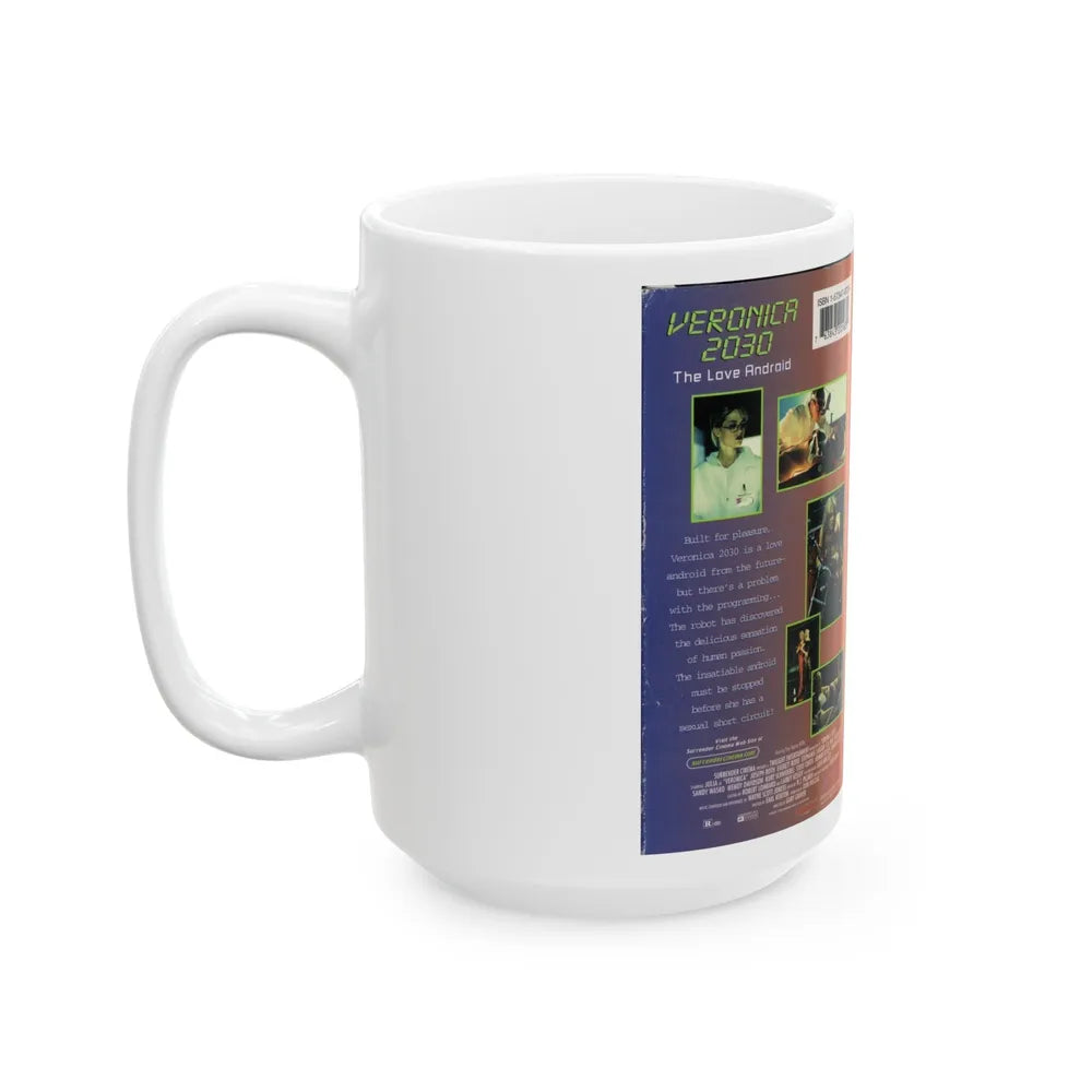 VERONICA 2030 (VHS COVER) - White Coffee Mug-Go Mug Yourself