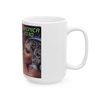 VERONICA 2030 (VHS COVER) - White Coffee Mug - Go Mug Yourself