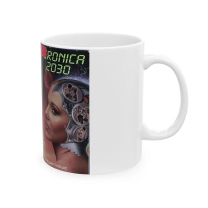 VERONICA 2030 (VHS COVER) - White Coffee Mug-Go Mug Yourself