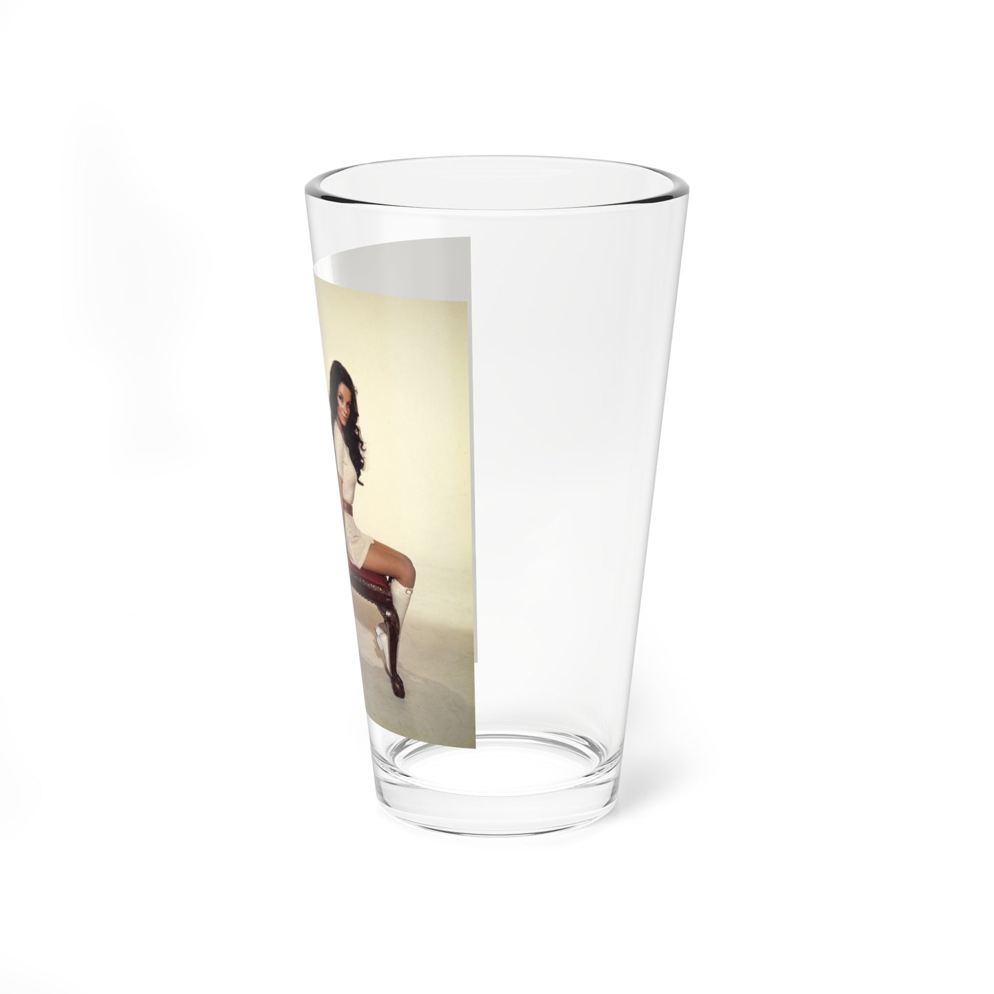 Veronica Carlson #103 with, Hammer Actress Kate O'Mara (Vintage Female Icon) Pint Glass 16oz-Go Mug Yourself