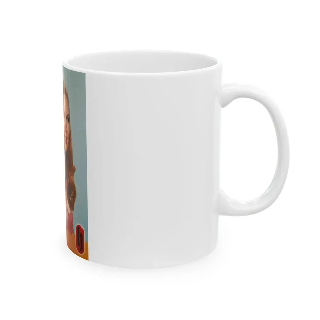 Veronica Carlson #104 (Vintage Female Icon) White Coffee Mug - Go Mug Yourself