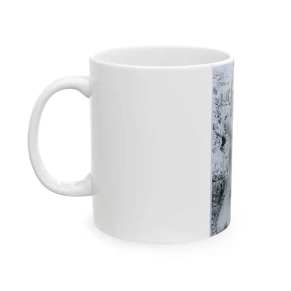 Veronica Carlson #108 (Vintage Female Icon) White Coffee Mug - Go Mug Yourself