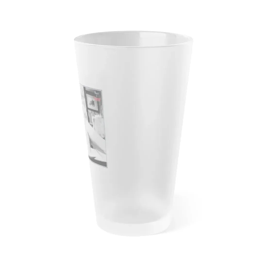 Veronica Carlson #110 (Vintage Female Icon) Frosted Pint Glass 16oz - Go Mug Yourself