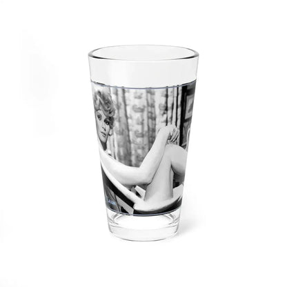 Veronica Carlson #110 (Vintage Female Icon) Pint Glass 16oz 16oz - Go Mug Yourself