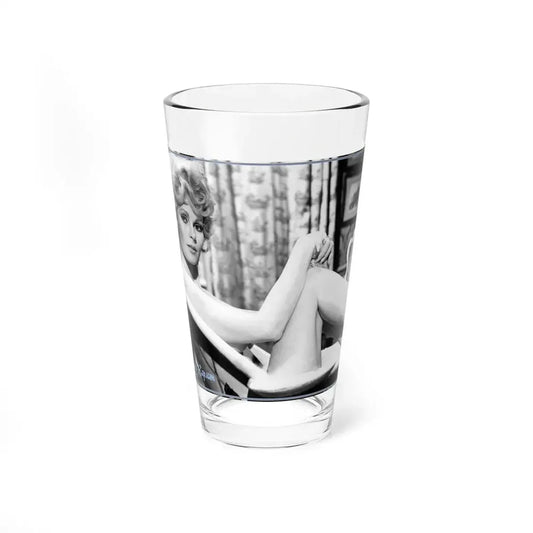 Veronica Carlson #110 (Vintage Female Icon) Pint Glass 16oz 16oz - Go Mug Yourself