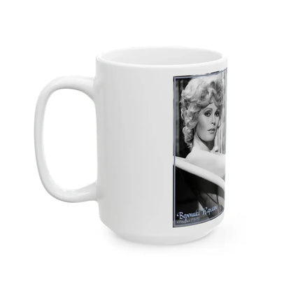 Veronica Carlson #110 (Vintage Female Icon) White Coffee Mug - Go Mug Yourself