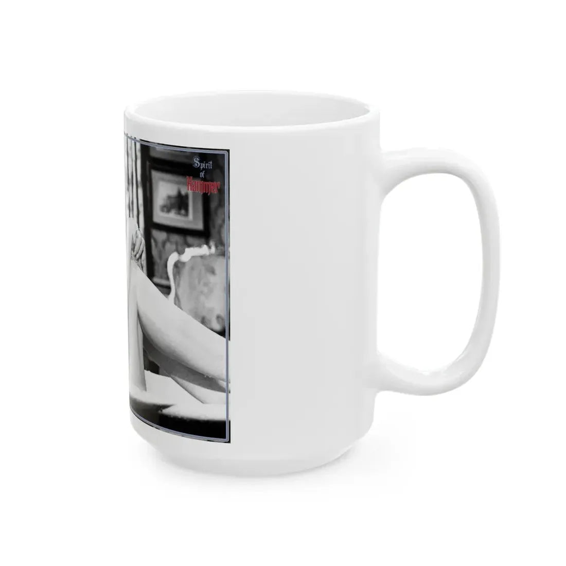 Veronica Carlson #110 (Vintage Female Icon) White Coffee Mug - Go Mug Yourself