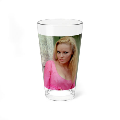 Veronica Carlson #111 (Vintage Female Icon) Pint Glass 16oz-16oz-Go Mug Yourself