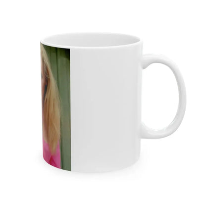 Veronica Carlson #111 (Vintage Female Icon) White Coffee Mug - Go Mug Yourself