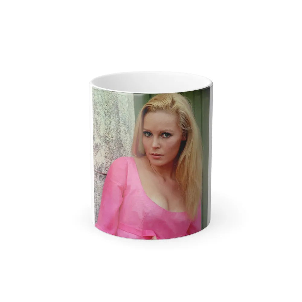 Veronica Carlson #111 (Vintage Female Icons) Color Changing Mug 11oz-11oz-Go Mug Yourself