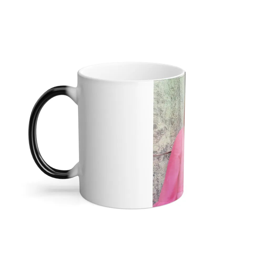 Veronica Carlson #111 (Vintage Female Icons) Color Changing Mug 11oz-Go Mug Yourself