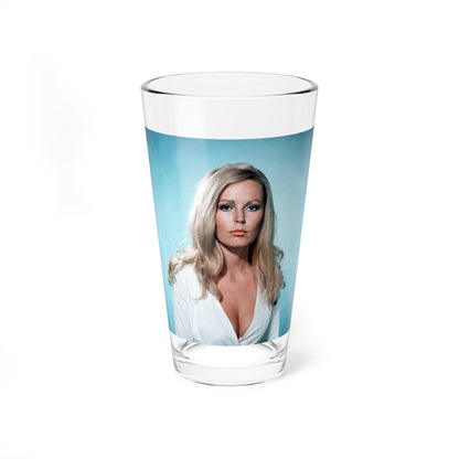 Veronica Carlson #112 (Vintage Female Icon) Pint Glass 16oz-16oz-Go Mug Yourself