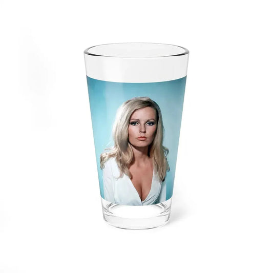 Veronica Carlson #112 (Vintage Female Icon) Pint Glass 16oz 16oz - Go Mug Yourself
