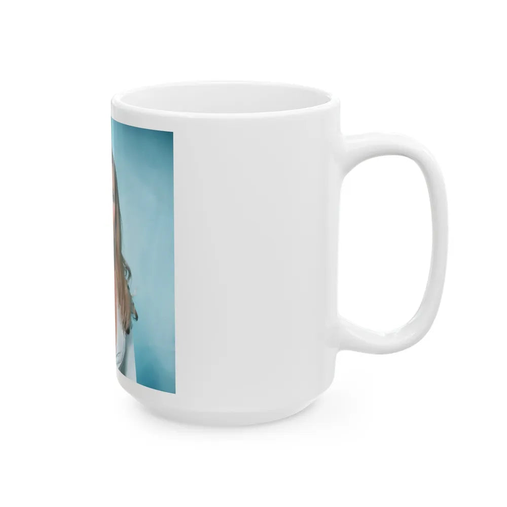 Veronica Carlson #112 (Vintage Female Icon) White Coffee Mug-Go Mug Yourself