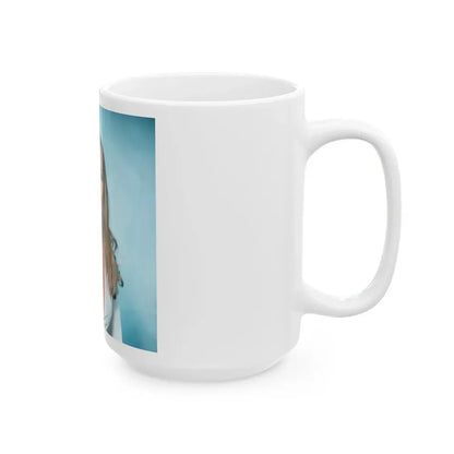 Veronica Carlson #112 (Vintage Female Icon) White Coffee Mug - Go Mug Yourself