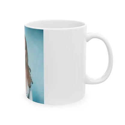 Veronica Carlson #112 (Vintage Female Icon) White Coffee Mug-Go Mug Yourself