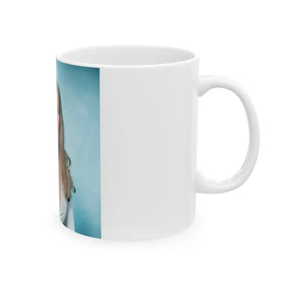 Veronica Carlson #112 (Vintage Female Icon) White Coffee Mug - Go Mug Yourself