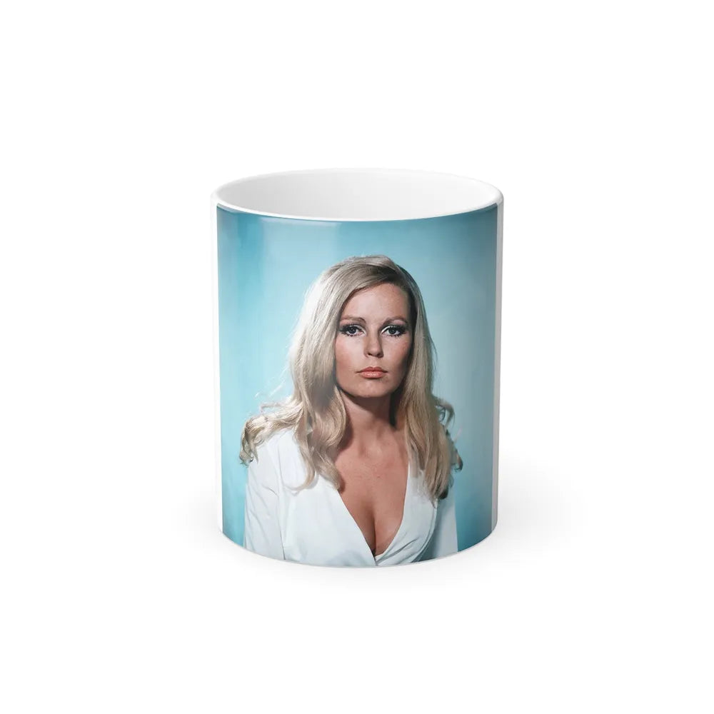 Veronica Carlson #112 (Vintage Female Icons) Color Changing Mug 11oz-11oz-Go Mug Yourself