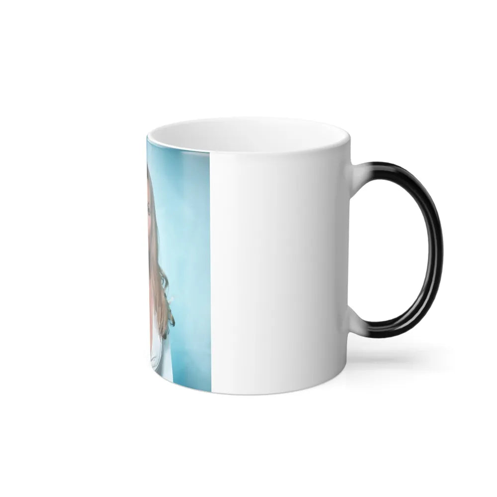 Veronica Carlson #112 (Vintage Female Icons) Color Changing Mug 11oz-Go Mug Yourself