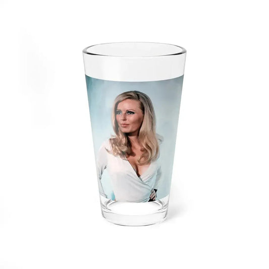 Veronica Carlson #113 (Vintage Female Icon) Pint Glass 16oz 16oz - Go Mug Yourself
