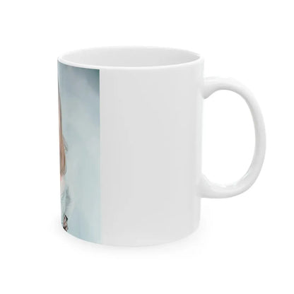 Veronica Carlson #113 (Vintage Female Icon) White Coffee Mug - Go Mug Yourself