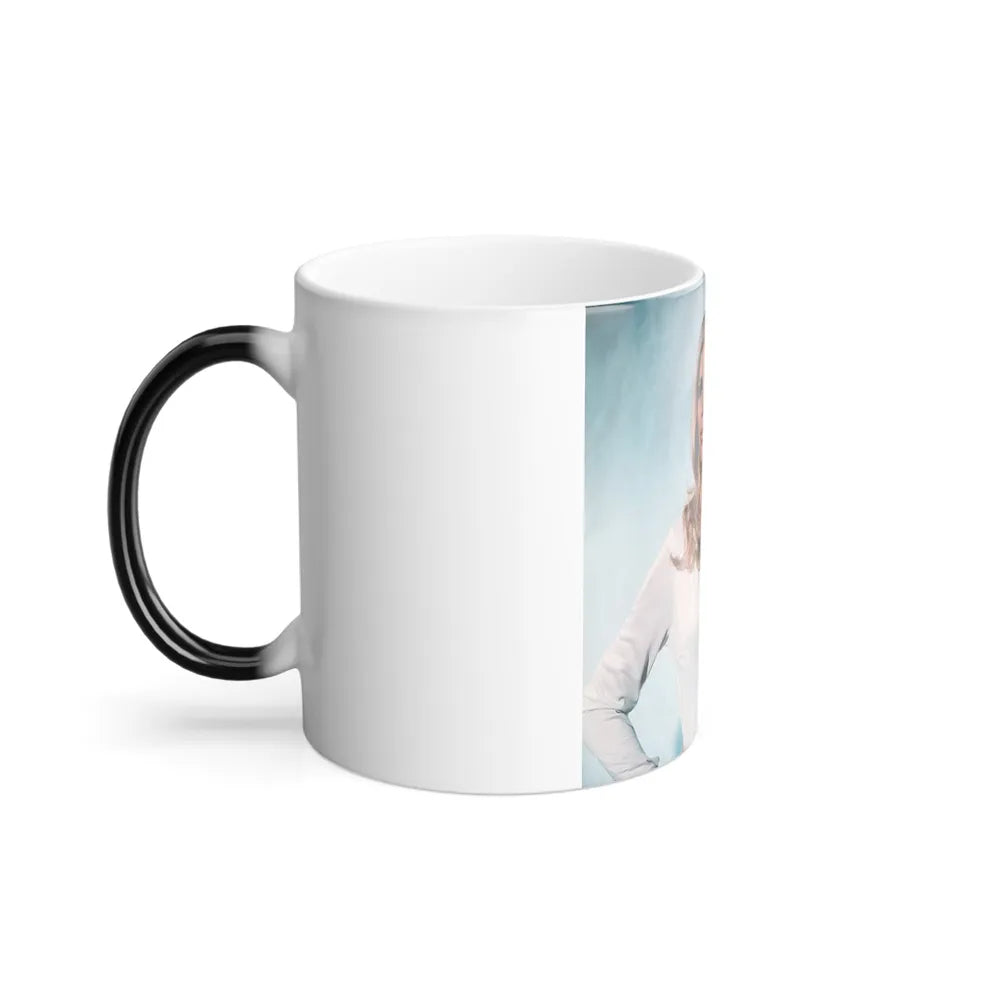 Veronica Carlson #113 (Vintage Female Icons) Color Changing Mug 11oz-Go Mug Yourself