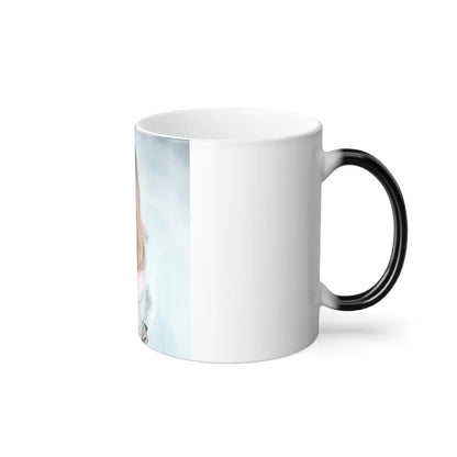 Veronica Carlson #113 (Vintage Female Icons) Color Changing Mug 11oz-Go Mug Yourself