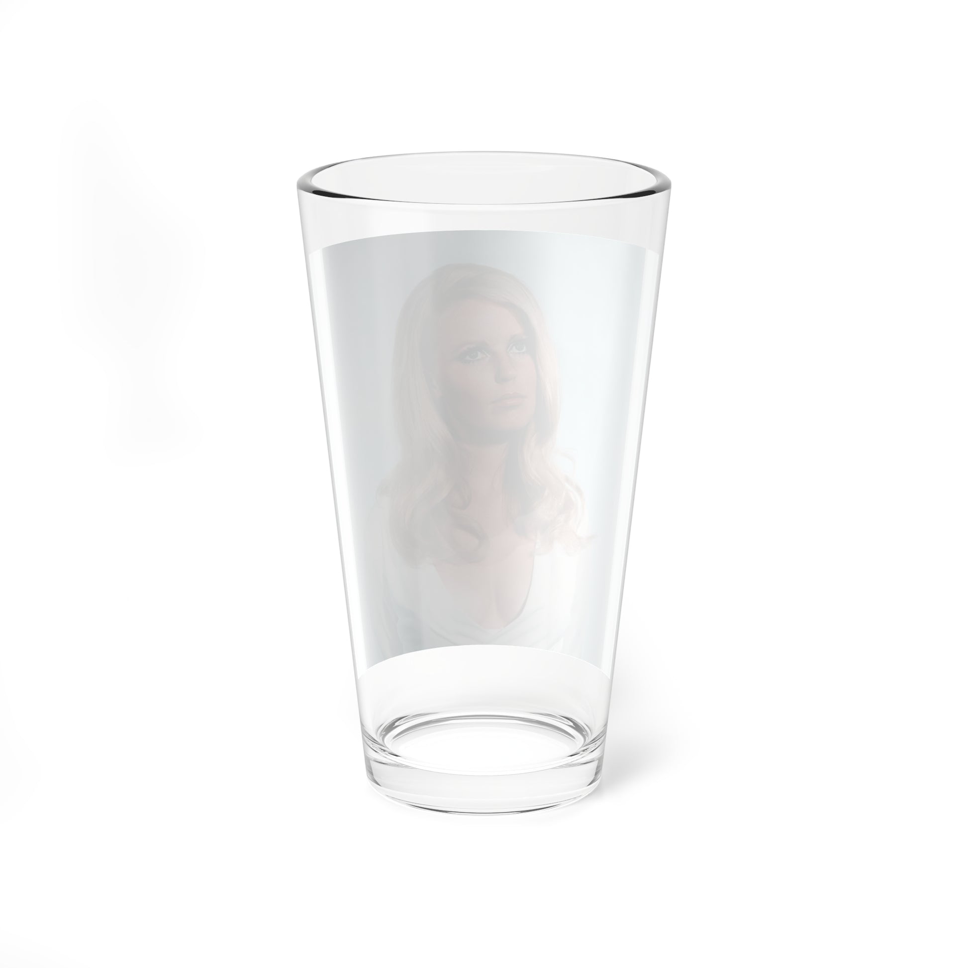 Veronica Carlson #114 (Vintage Female Icon) Pint Glass 16oz-Go Mug Yourself