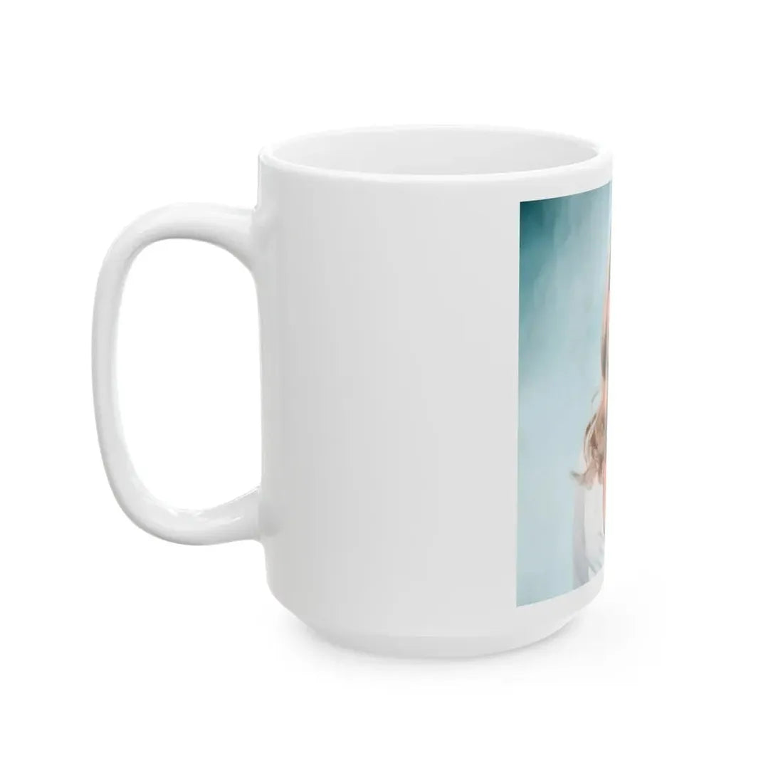 Veronica Carlson #114 (Vintage Female Icon) White Coffee Mug - Go Mug Yourself