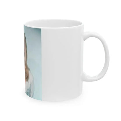 Veronica Carlson #114 (Vintage Female Icon) White Coffee Mug - Go Mug Yourself