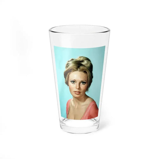Veronica Carlson #115 (Vintage Female Icon) Pint Glass 16oz 16oz - Go Mug Yourself