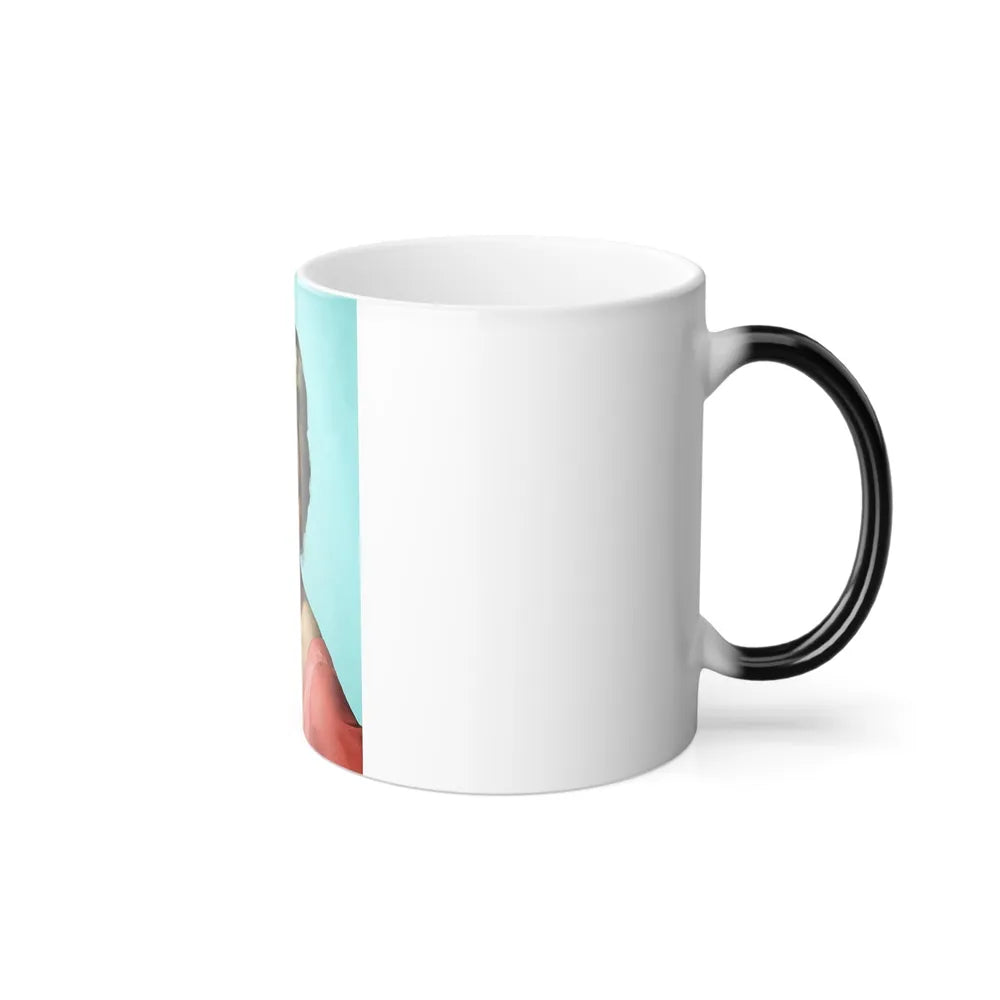 Veronica Carlson #115 (Vintage Female Icons) Color Changing Mug 11oz-Go Mug Yourself
