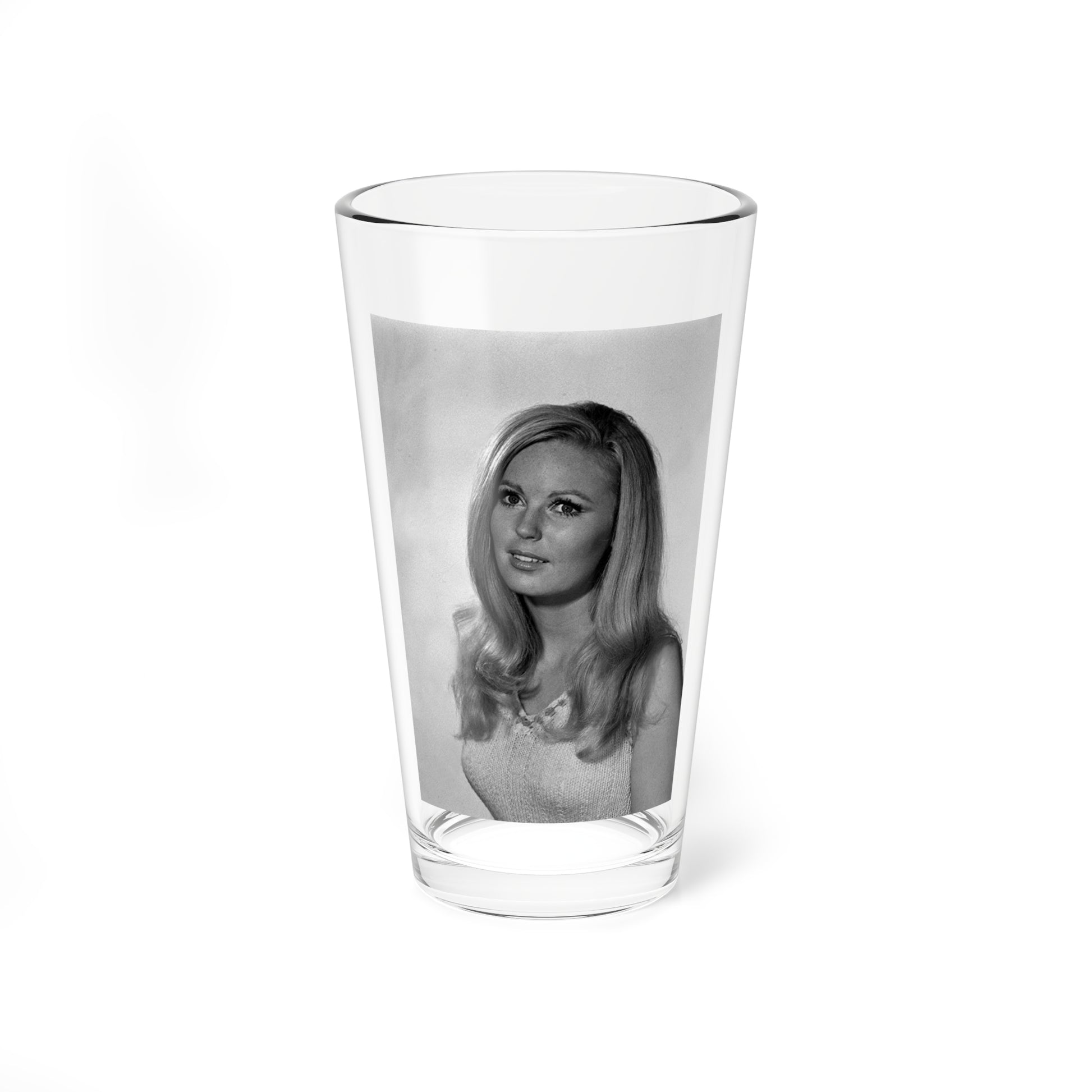 Veronica Carlson #116 (Vintage Female Icon) Pint Glass 16oz-16oz-Go Mug Yourself