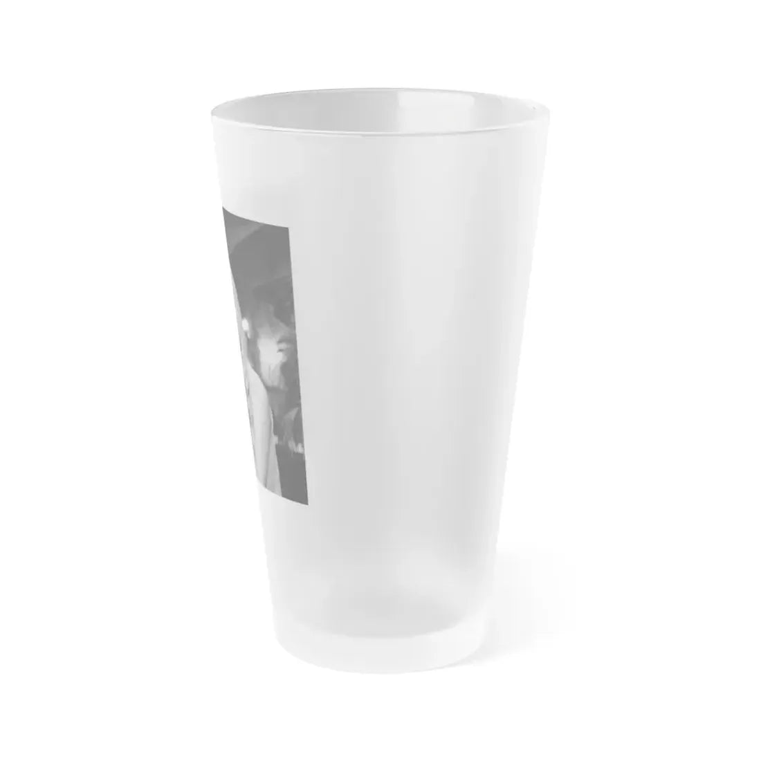 Veronica Carlson #117 (Vintage Female Icon) Frosted Pint Glass 16oz - Go Mug Yourself