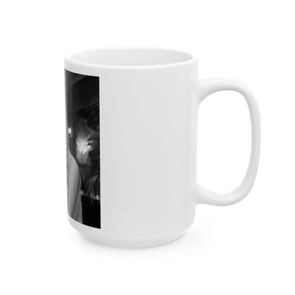 Veronica Carlson #117 (Vintage Female Icon) White Coffee Mug - Go Mug Yourself