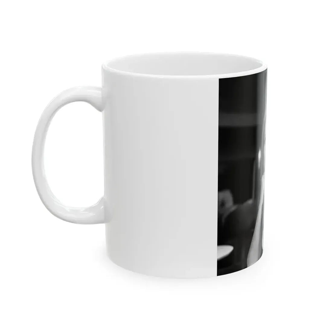 Veronica Carlson #117 (Vintage Female Icon) White Coffee Mug - Go Mug Yourself