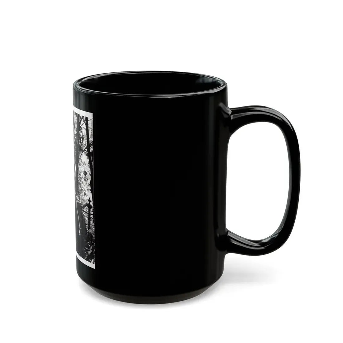 Veronica Carlson #118 (Vintage Female Icon) Black Coffee Mug - Go Mug Yourself