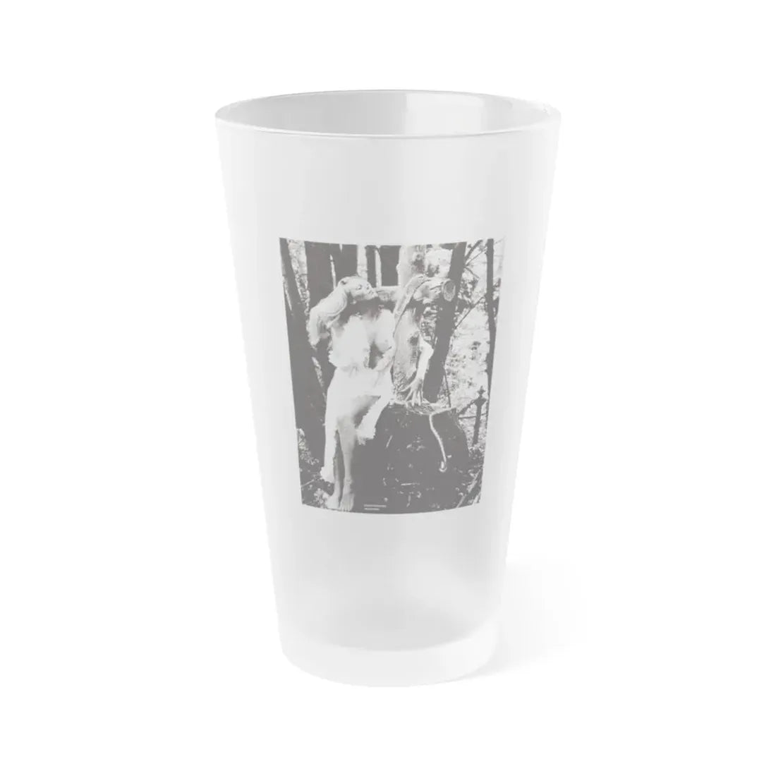 Veronica Carlson #118 (Vintage Female Icon) Frosted Pint Glass 16oz 16oz Frosted - Go Mug Yourself