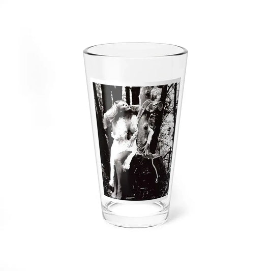 Veronica Carlson #118 (Vintage Female Icon) Pint Glass 16oz 16oz - Go Mug Yourself